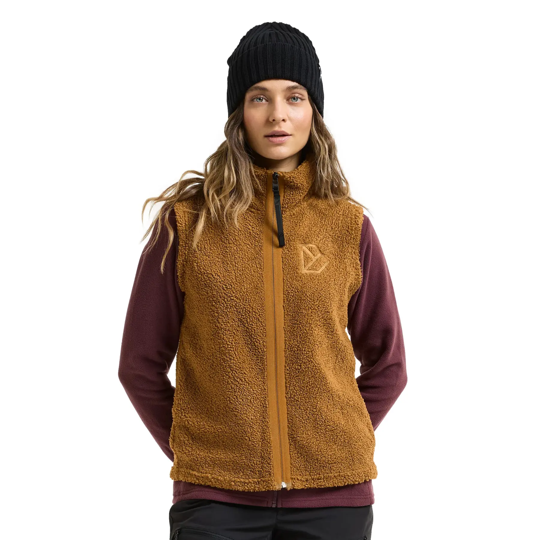 Ärmellose Zip-Fleecejacke für Frauen Didriksons Kiana