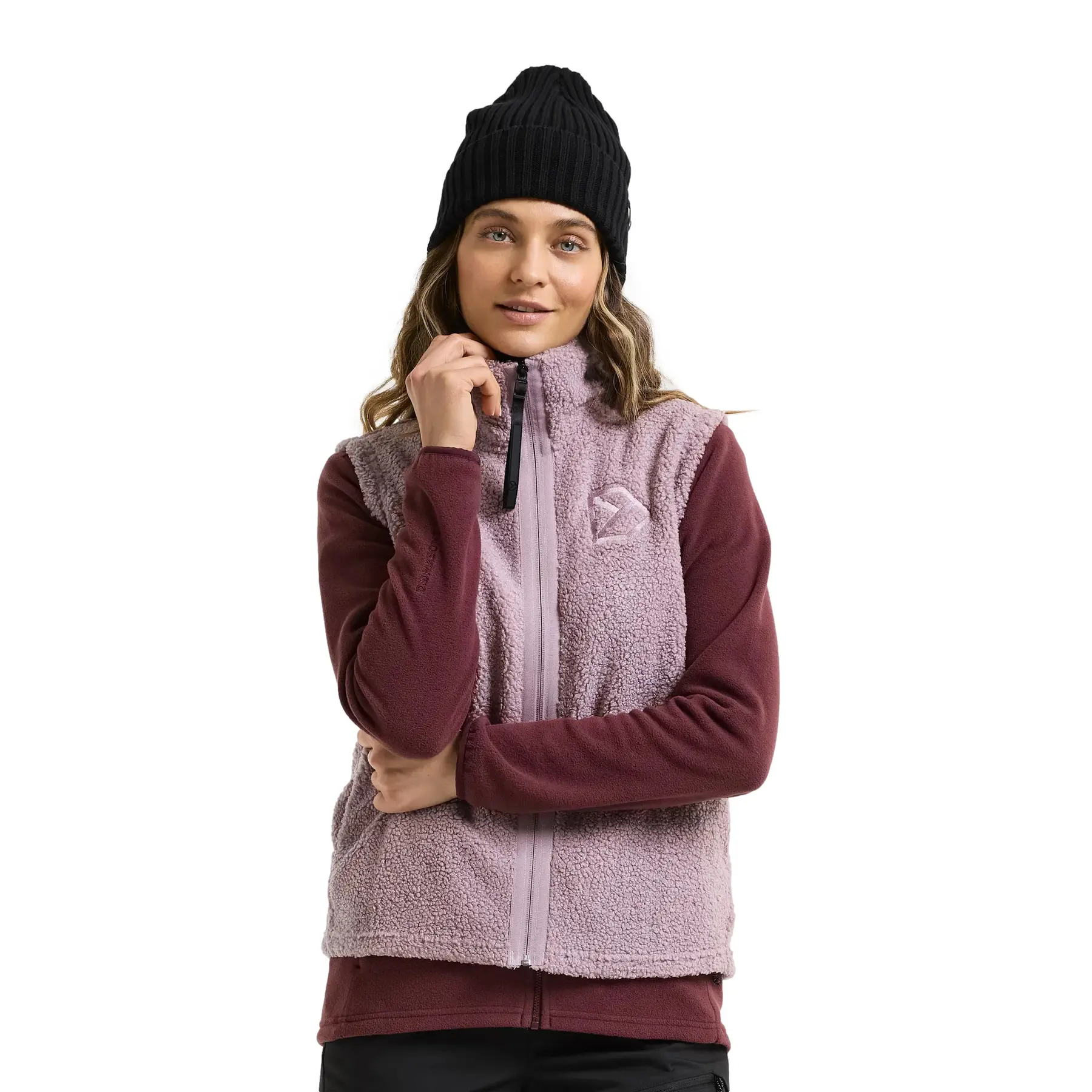 Ärmellose Zip-Fleecejacke für Frauen Didriksons Kiana