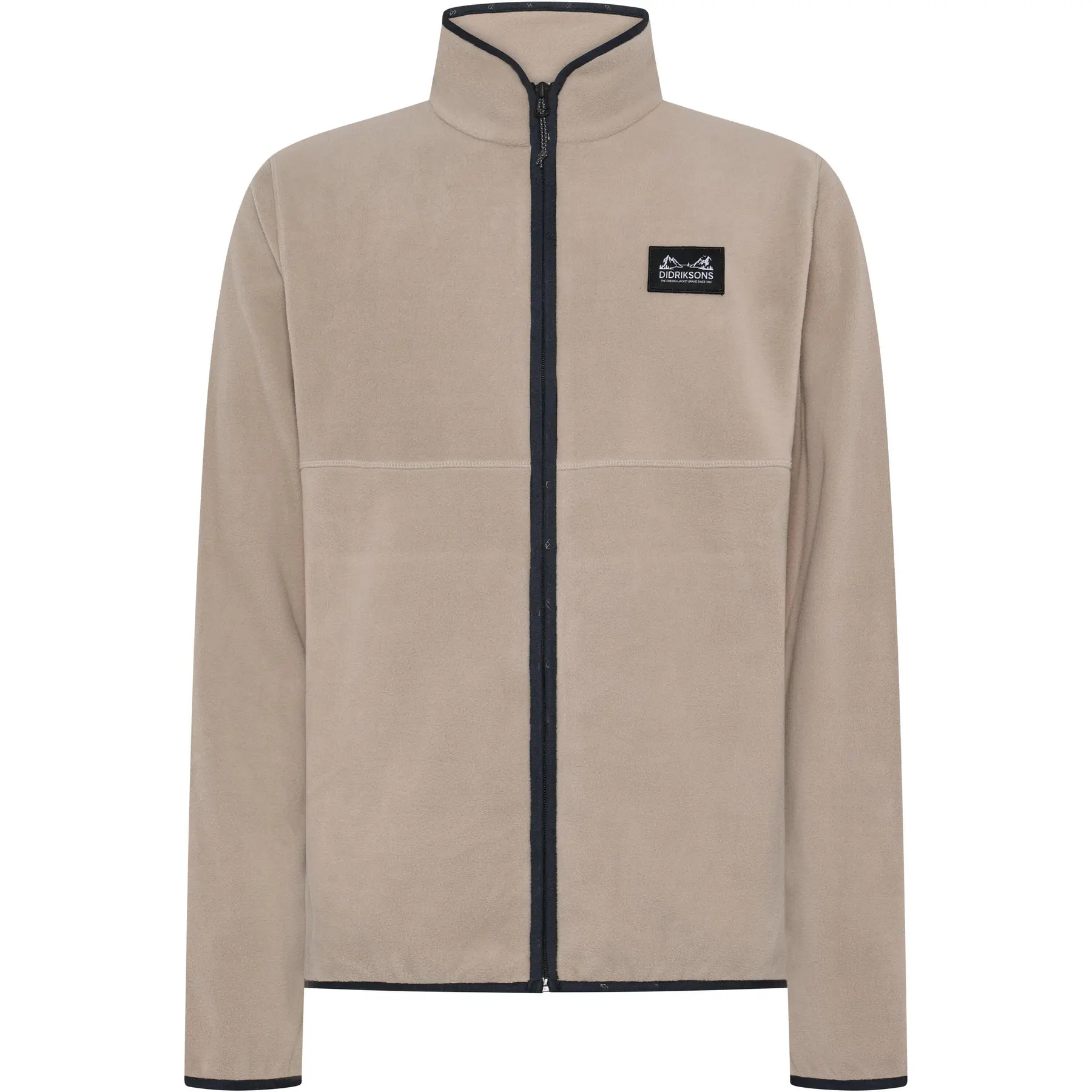 Didriksons Men's Beige Zipped Fleece Vito