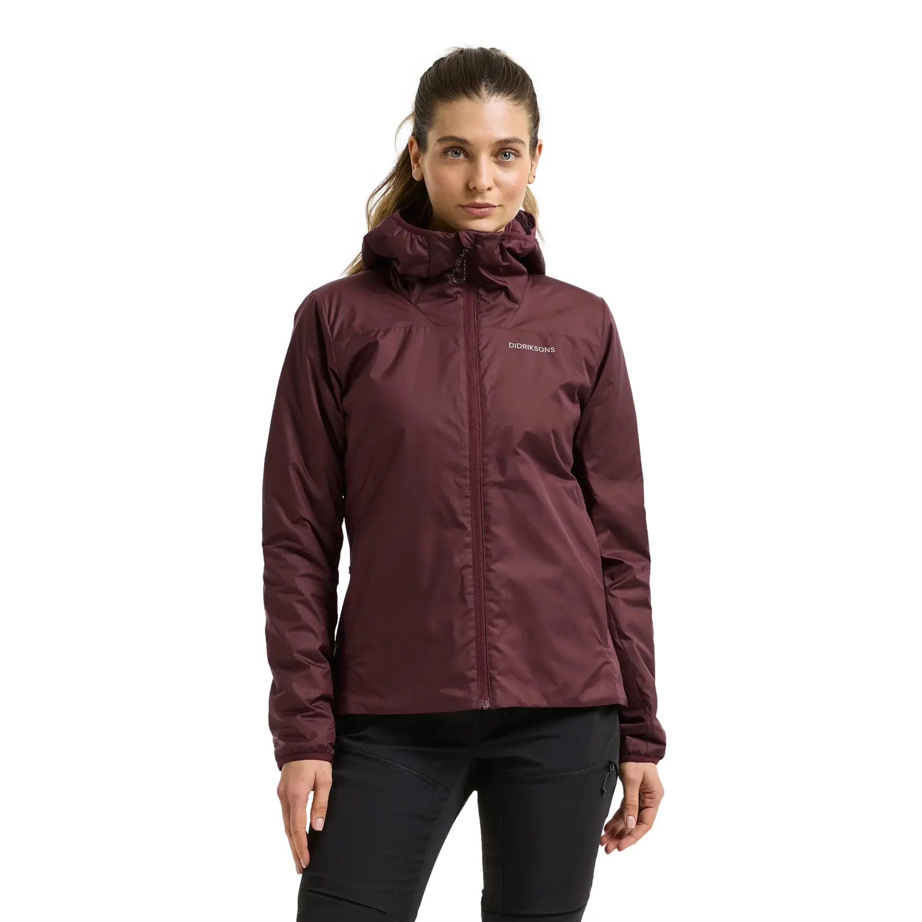 Windjacke mit Kapuze, Damen Didriksons Karix 3