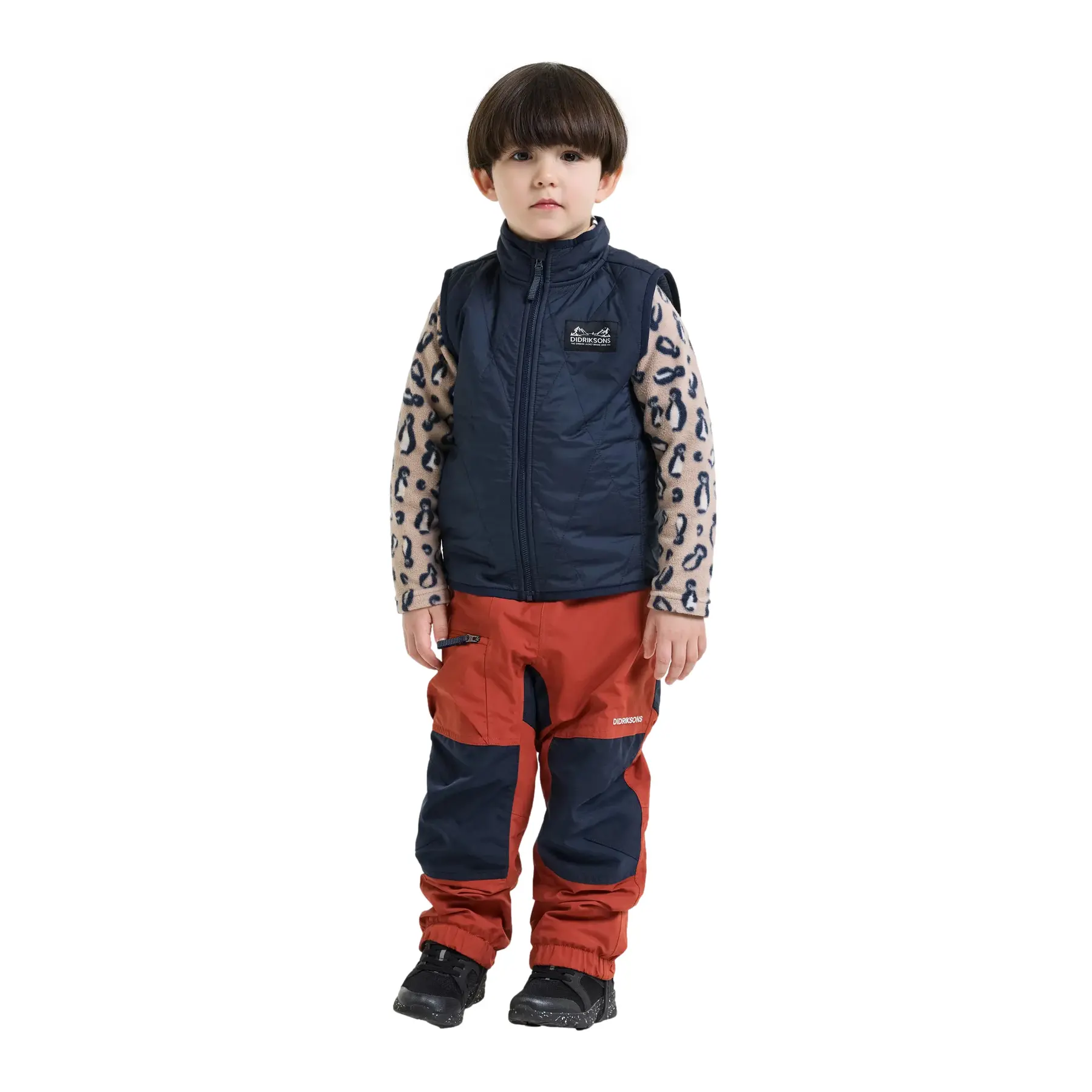 Sleeveless baby jacket Didriksons Rim