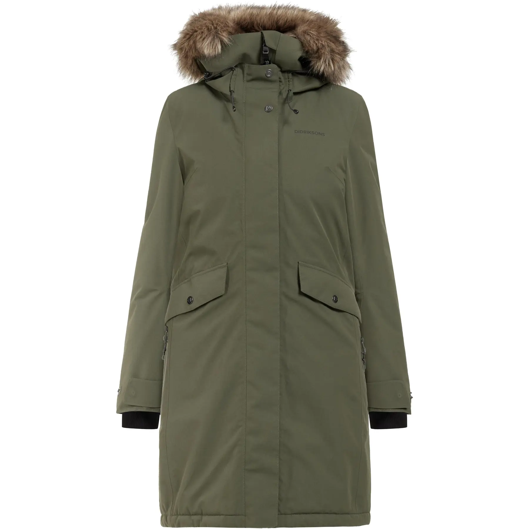 7333371055656 - Didriksons - Womens Erika Parka 3 - Mantel Gr 34 oliv 7333371055656 - Didriksons - Womens Erika Parka 3 - Mantel Gr 34 oliv