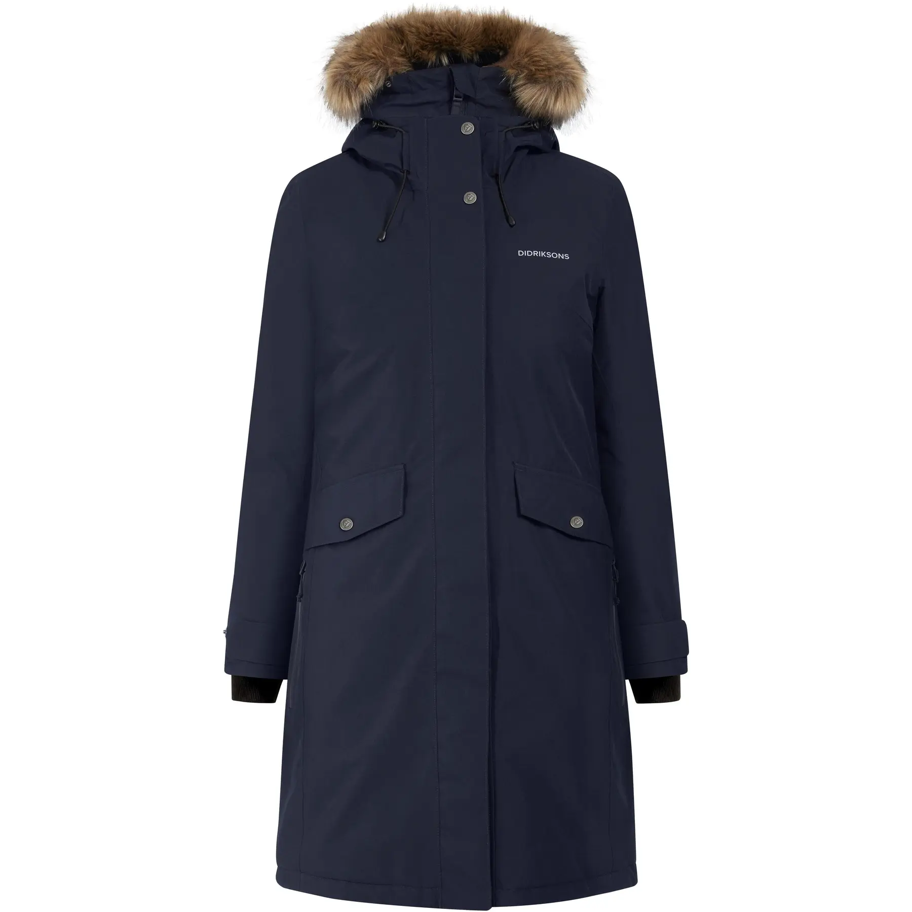 7333371055878 - Didriksons - Womens Erika Parka 3 - Mantel Gr 34 blau