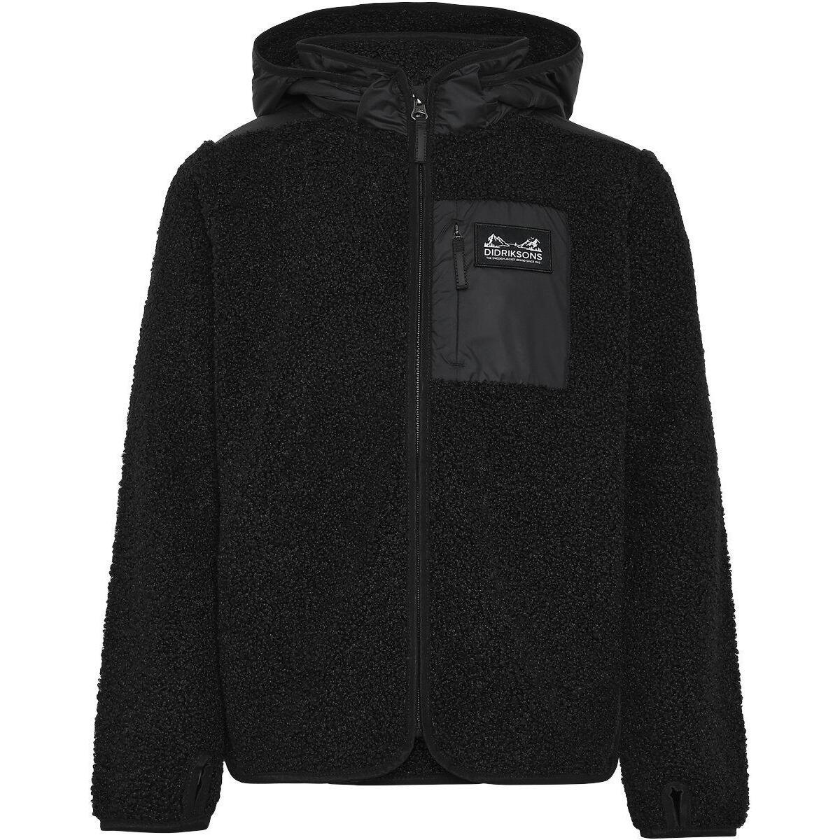 7333371382684 - Kinder Fleecejacke mit Kapuze und durchgehendem Reißverschluss Exa 3