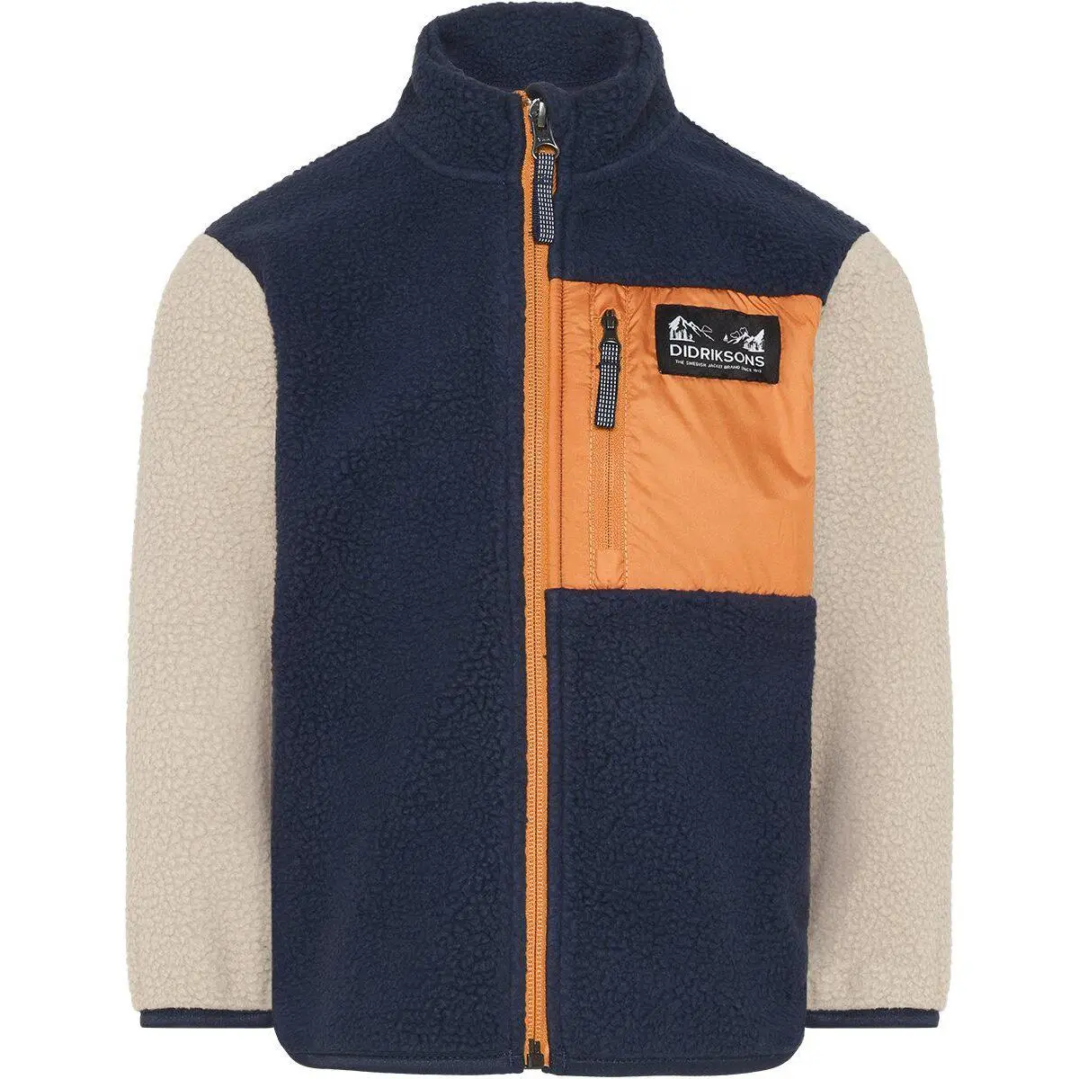 Children's full-zip fleece Didriksons Anten