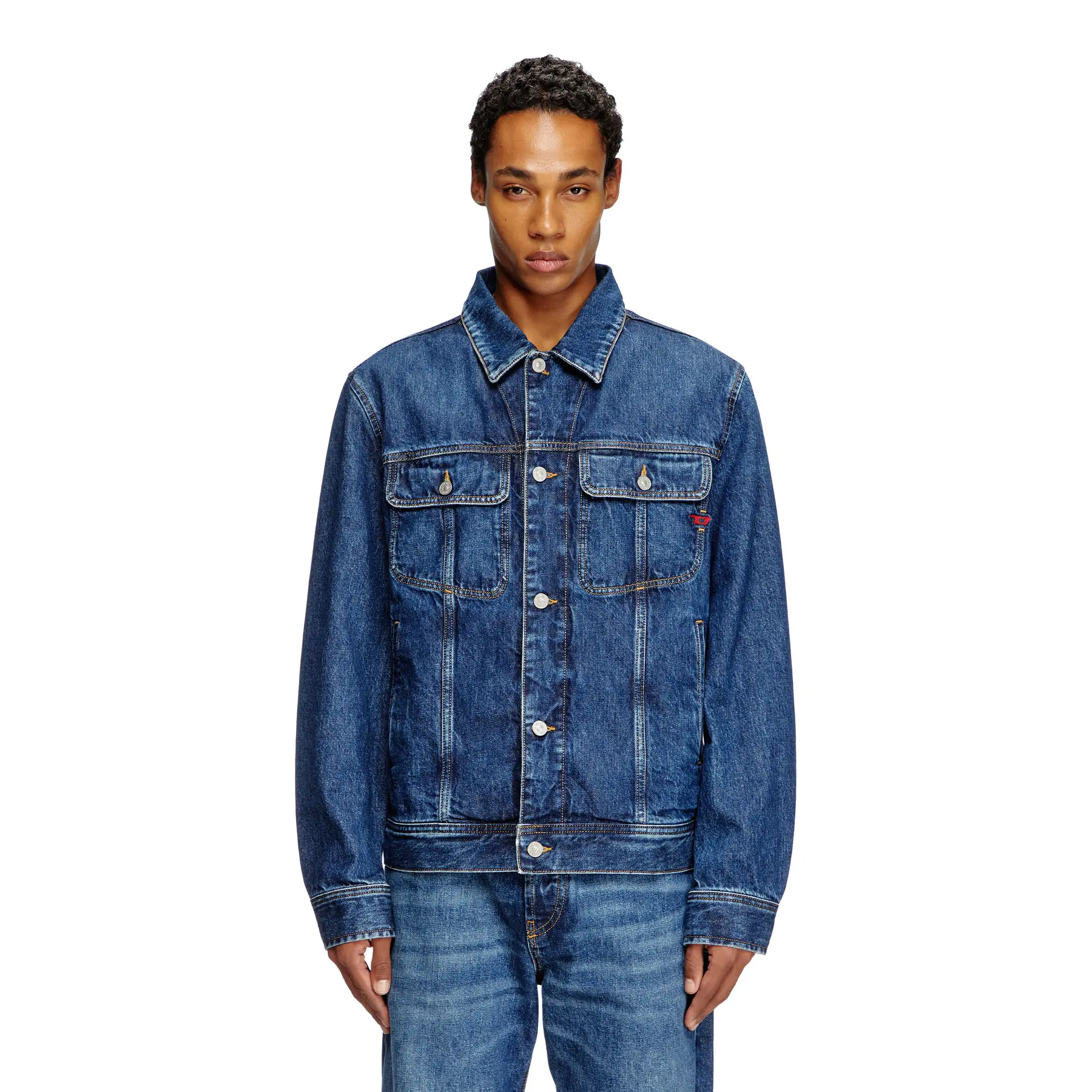 Jeansjacke Diesel 09I27 Barcy