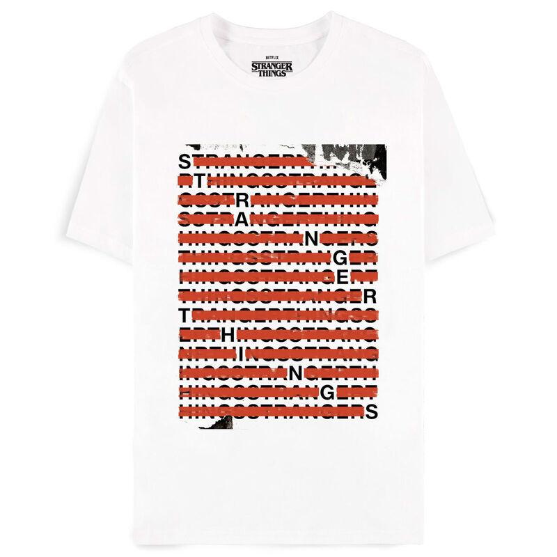 8718526154955 - T-Shirt Stranger Things Letters 8718526154955 - T-Shirt Stranger Things Letters