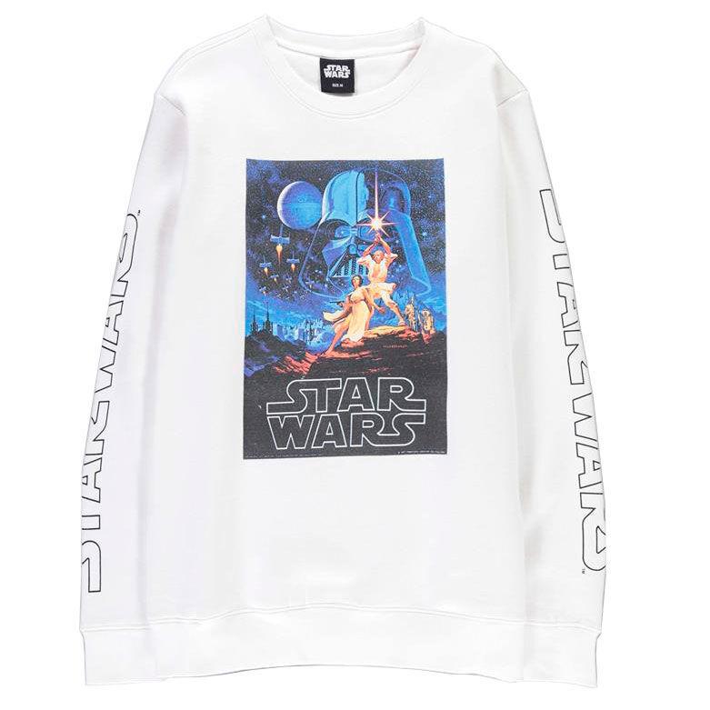8718526345476 - Sweatshirt mit Rundhalsausschnitt Star Wars Vintage Poster