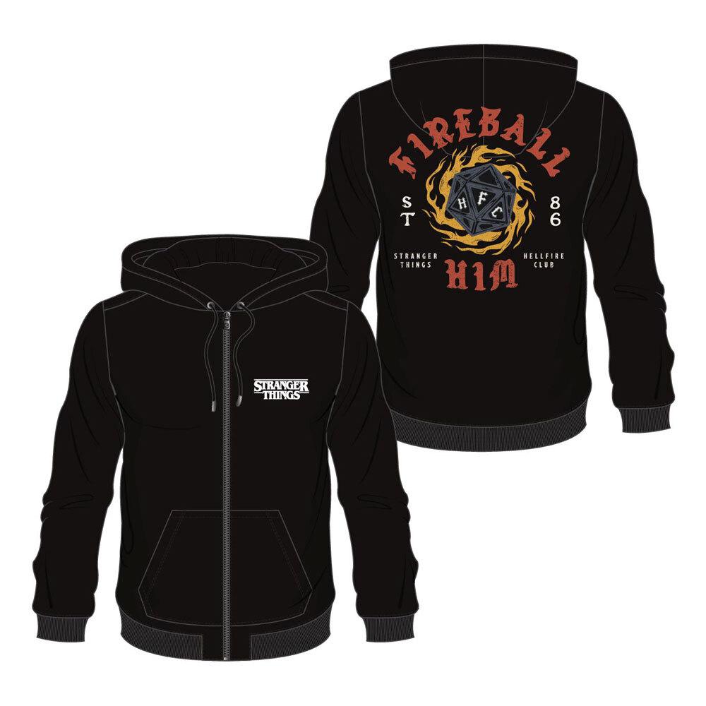 8718526398526 - Hoodie Stranger Things Fireball