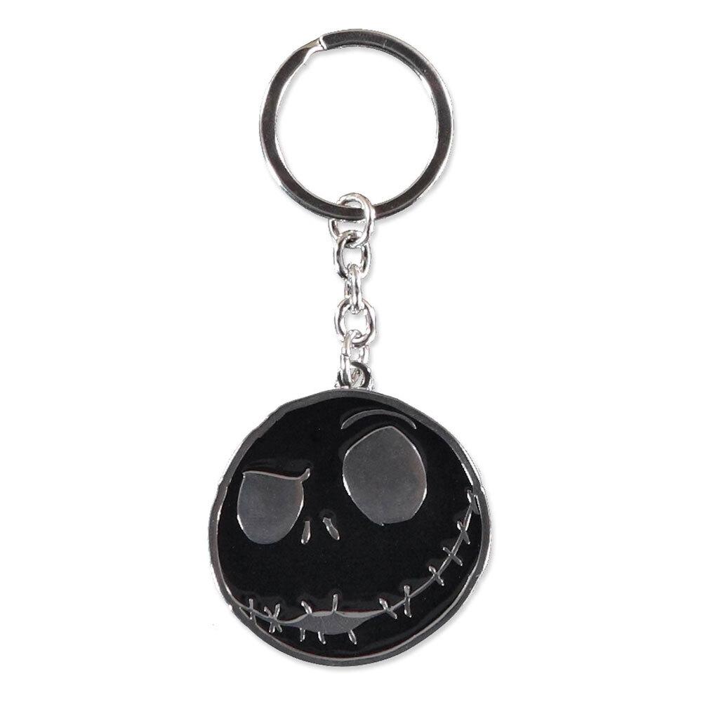 8718526154573 - Schlüsselanhänger aus Metall Nightmare Before Christmas Jack Skellingtons Face