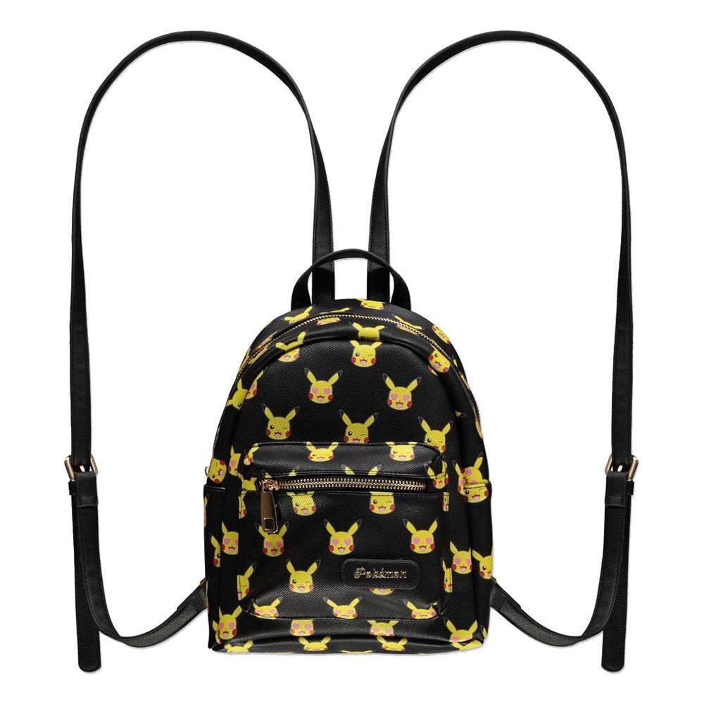 8718526124897 - Pikachu Mini-Rucksack schwarz gelb