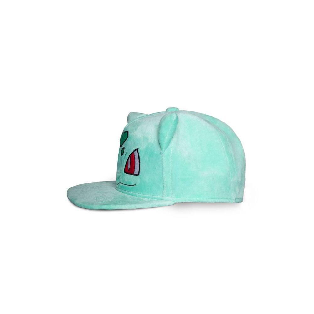 8718526146967 - Snapback Cap Plüsch Kind Pokémon Bulbasaur