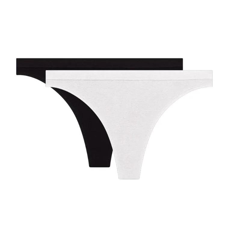 Set di 2 stringhe donna DIM Microfibre Pockets Eco