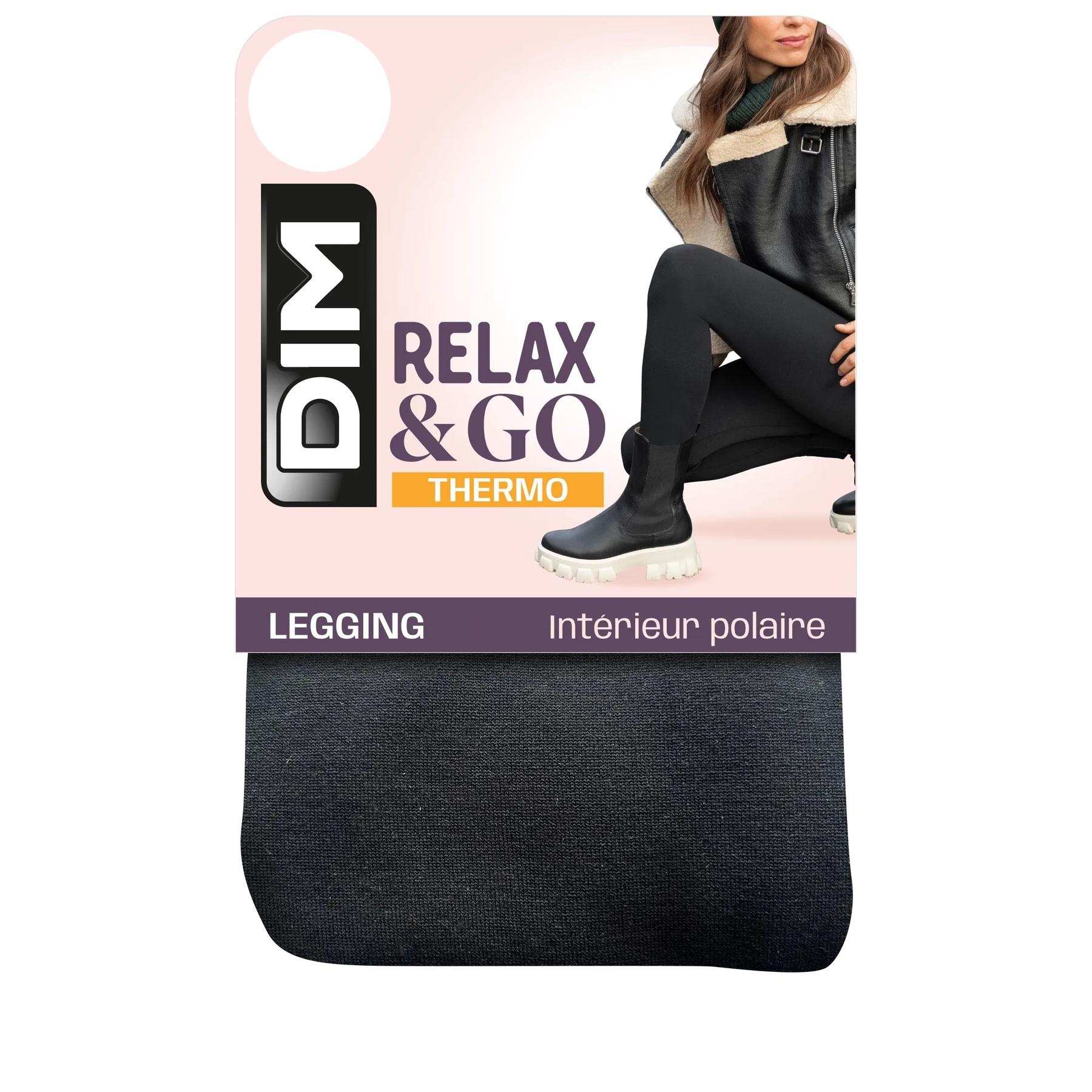 Leggings Termici Interni in Pile da Donna DIM Relax&Go