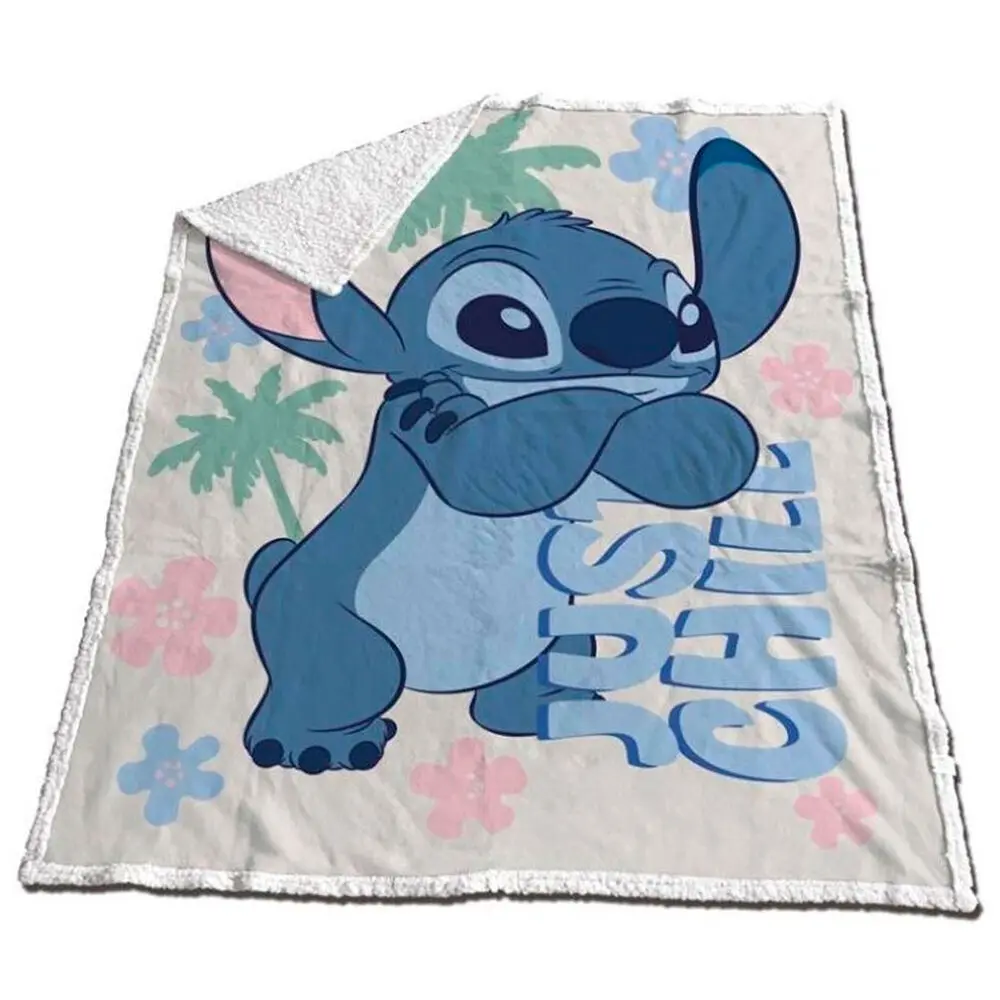 Decke Disney Stitch coral sherpa