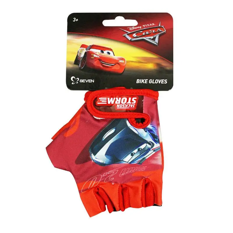 Image of Fahrradhandschuhe kurz Kind Disney Cars