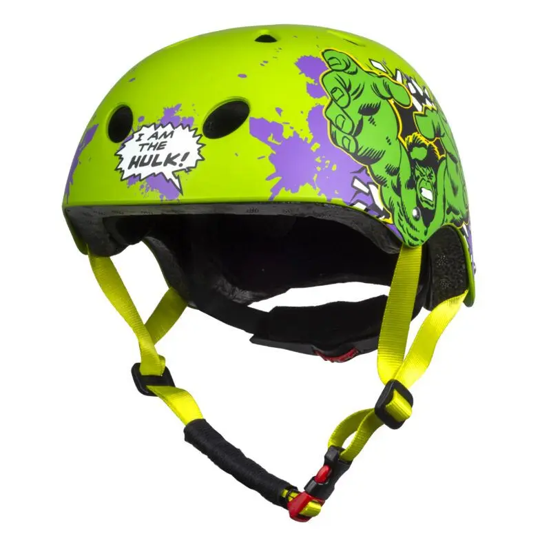 Fahrradhelm mit Einstellrad Kindereinstellung Disney V3 Hulk 54-58