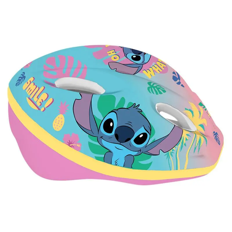 Casco con Regolazione a Manopola per Bambini Disney Stitch