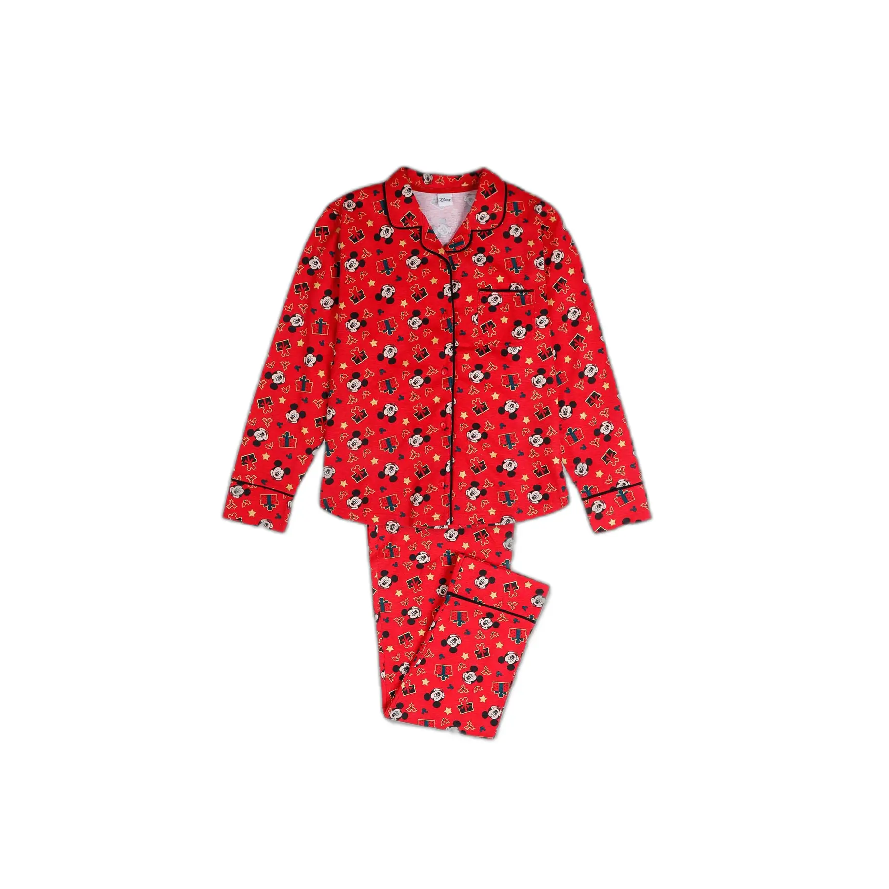 8433623558498 - Weihnachten Langarm Pyjama Kinder Mickey