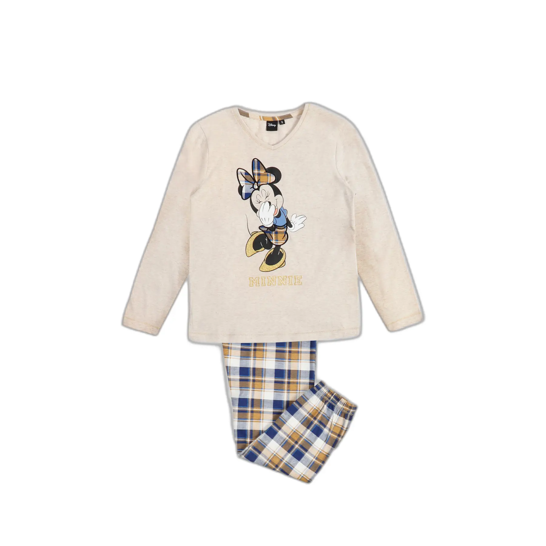 8433623702471 - Langarm-Pyjama Mädchen Happy Minnie