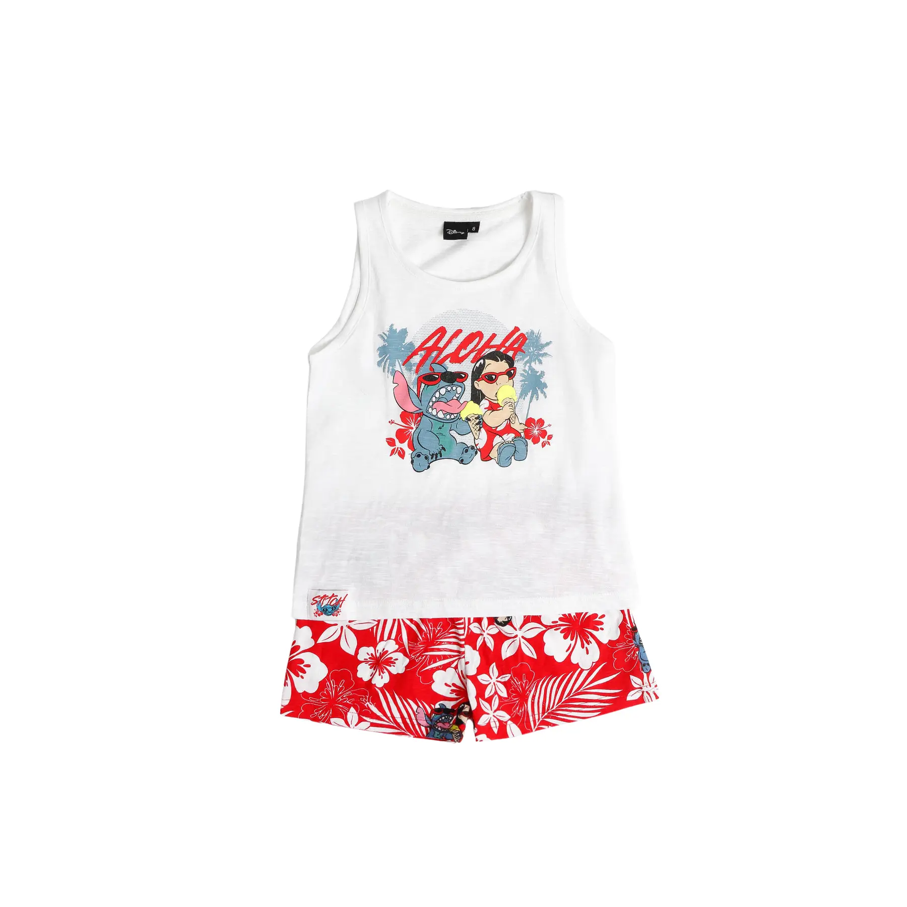 8433623765308 - Ärmelloses Pyjama für Mädchen Lilo & Stitch