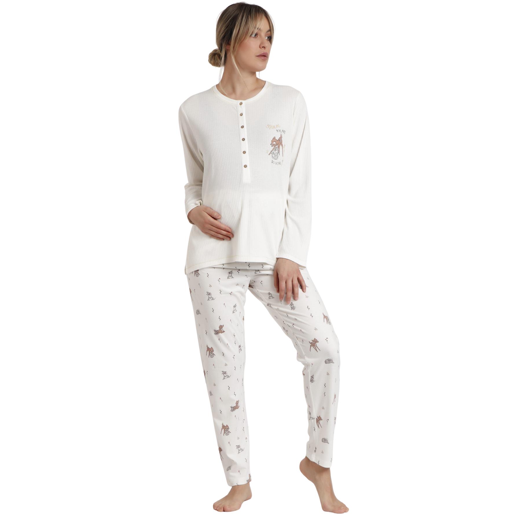 8433623807893 - Damen Langarm-Pyjama Maternity Bambi You are so Loved 8433623807893 - Damen Langarm-Pyjama Maternity Bambi You are so Loved