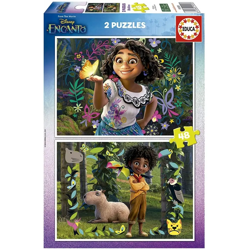 Puzzle von 2 x 48 Teile Disney Encanto
