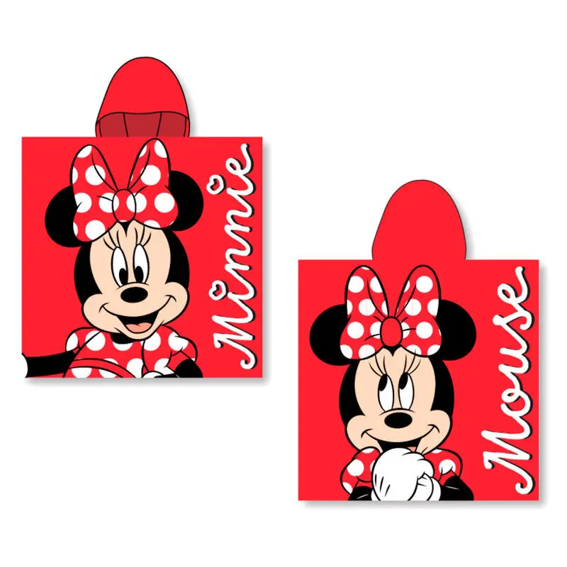 8435631340409 - Poncho aus Mikrofaser Mädchen Minnie