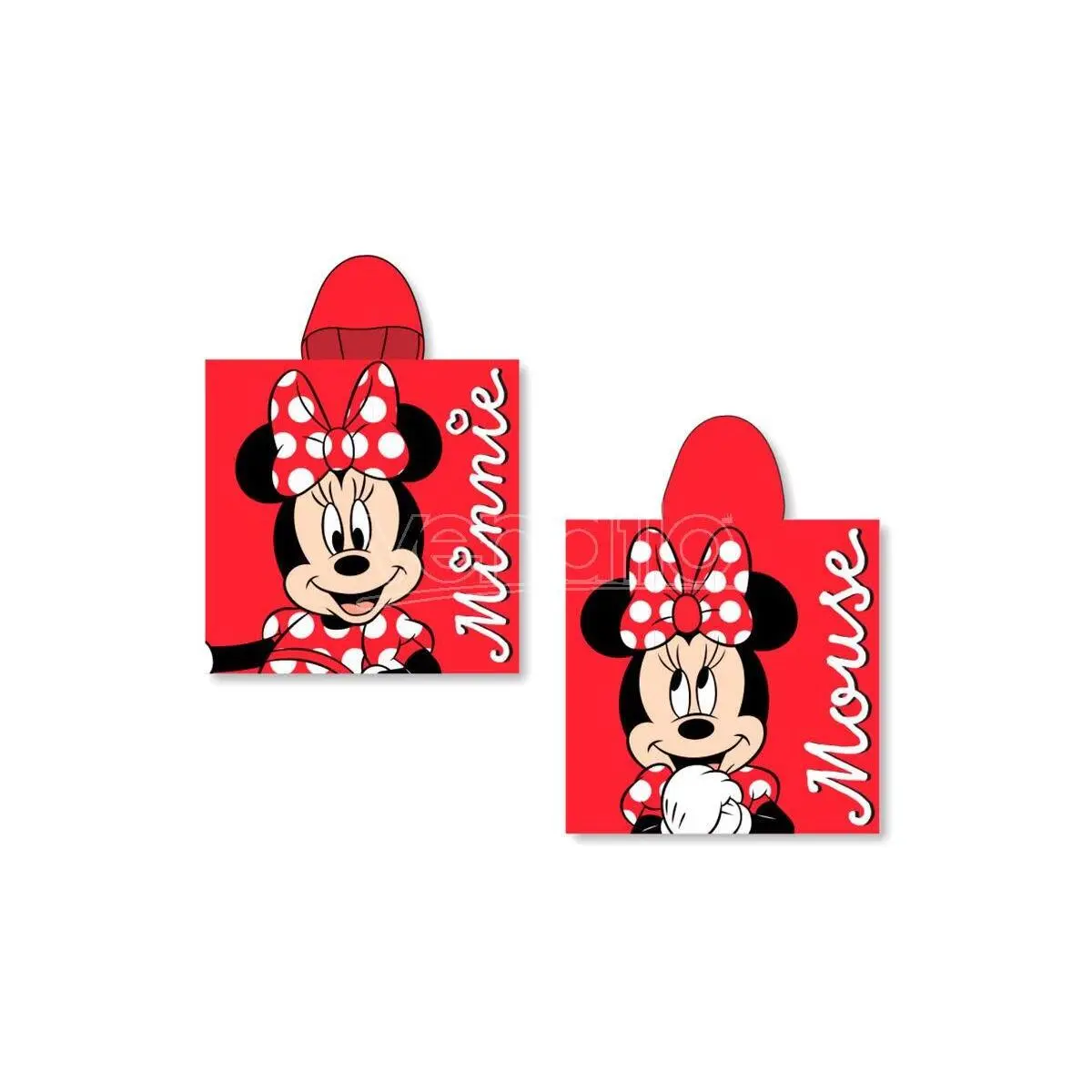 8435631344643 - Poncho aus Baumwolle Kind Minnie