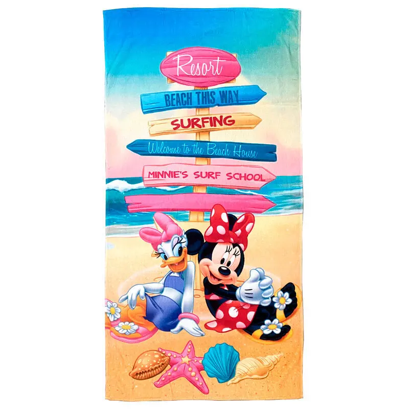 8435631345145 - Strandtuch aus Baumwolle Mädchen Minnie