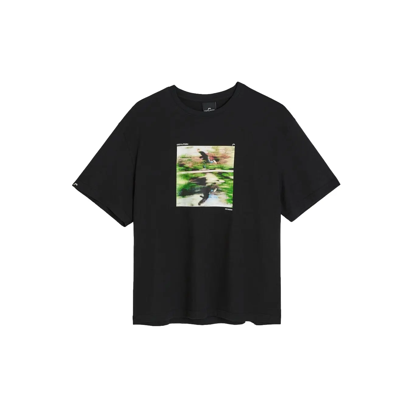 Image of T-Shirt Aus Baumwolle Mit Druck Diverse Coalition SK8 07A