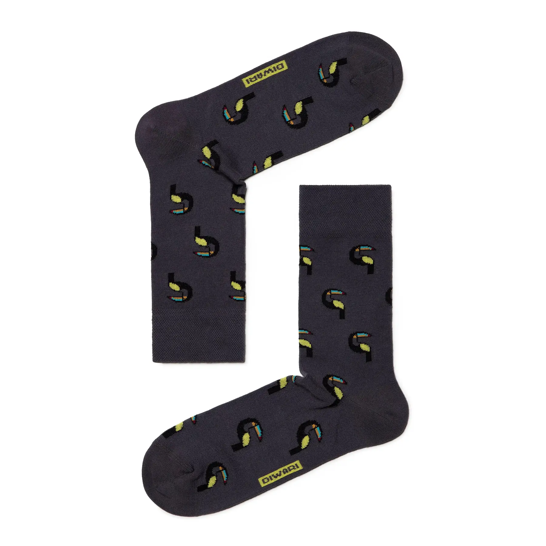 Toucan Print Cotton Socks Diwari Happy