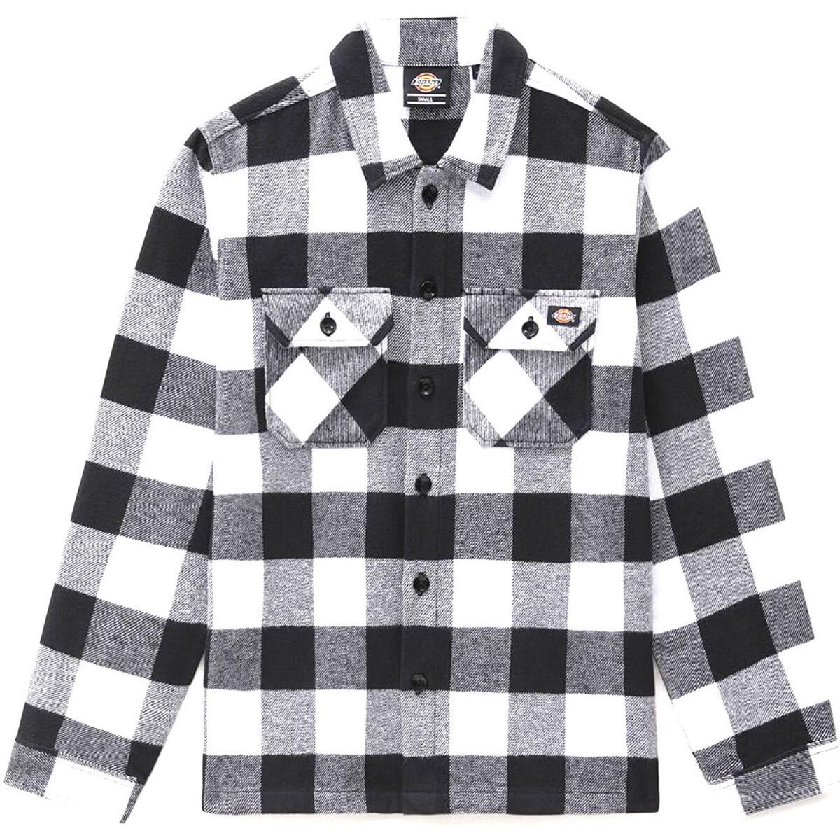 0195440288009 - New Sacramento Shirt Langarmhemd schwarz weiß in L