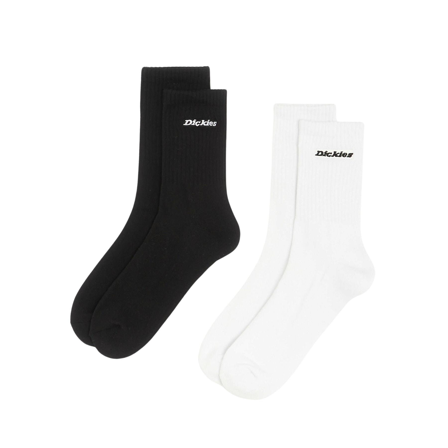 0195441251637 - - New Carlyss - Socken in Schwarz und Weiß im 2er-Pack