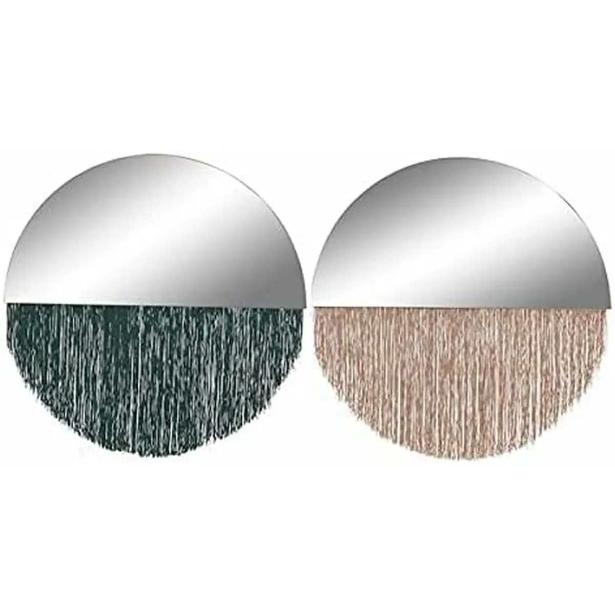 8424001658237 - Wandspiegel mit Fransen DKD Home Decor