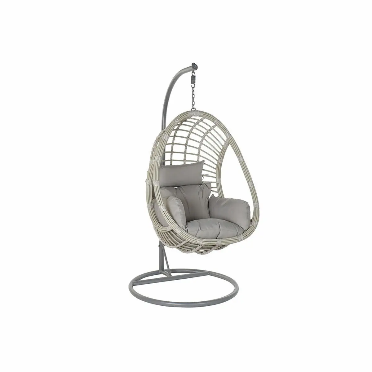 Comparer les prix de Fauteuil de jardin suspendu aluminium rotin synthétique DKD Home Decor