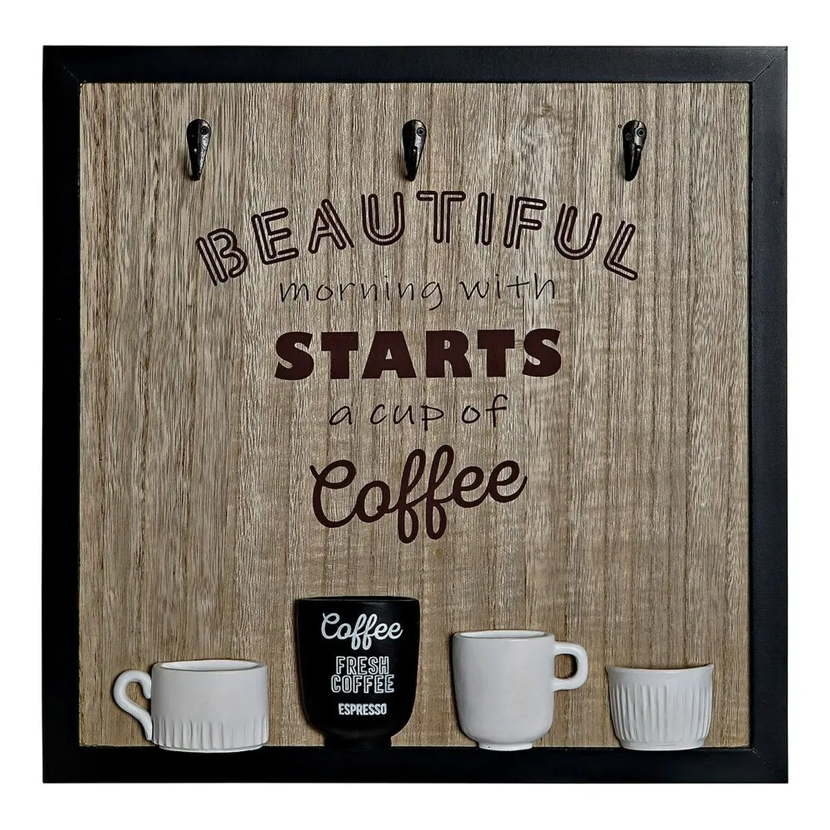 8424001775712 - Garderobenständer Holz Harz DKD Home Decor