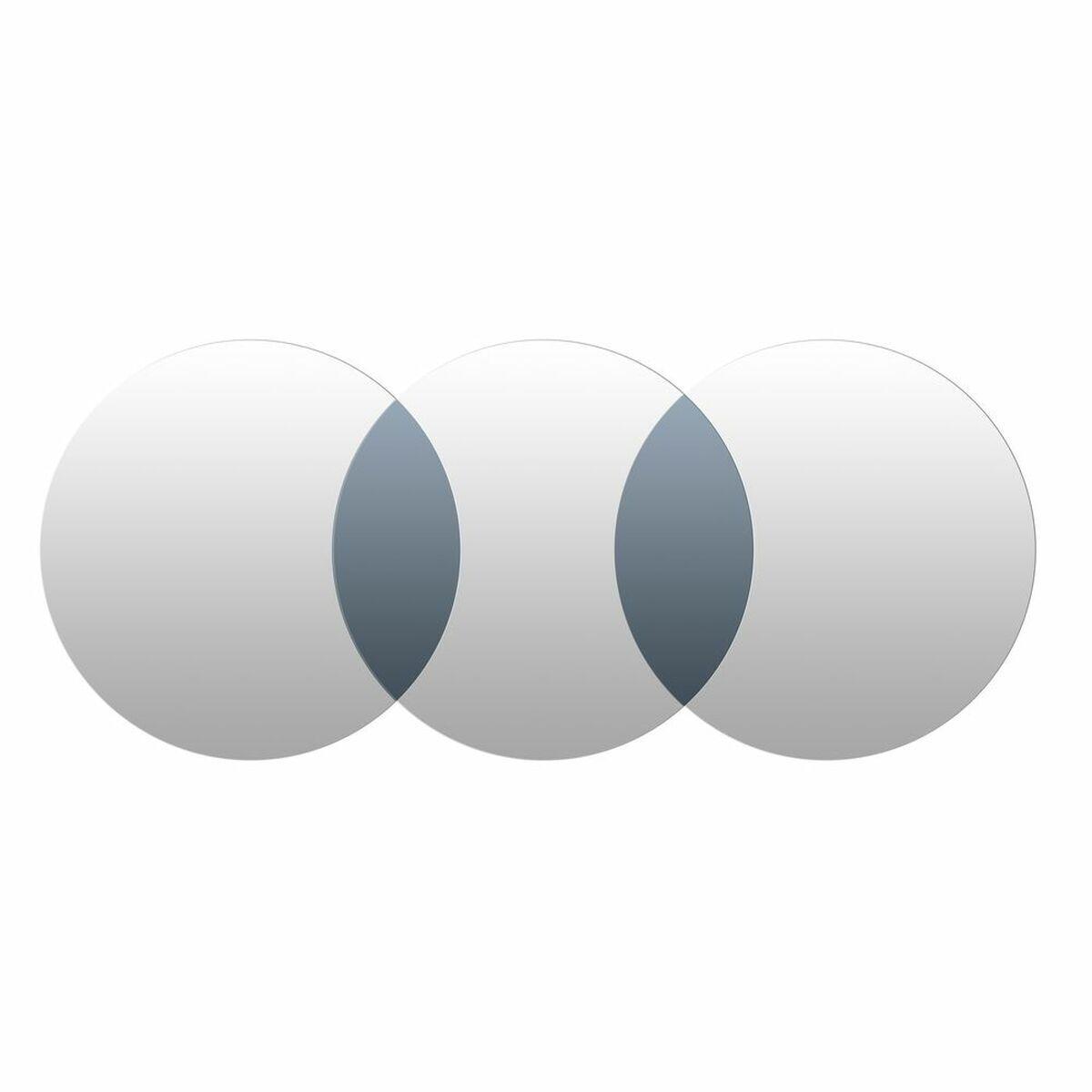 8424001912186 - Dkd Home Decor - Holzspiegelglas 1185x2x50 geräucherte Holzkreise Glasmaterial Farbe mehrfarbige Spiegelfamilie Details