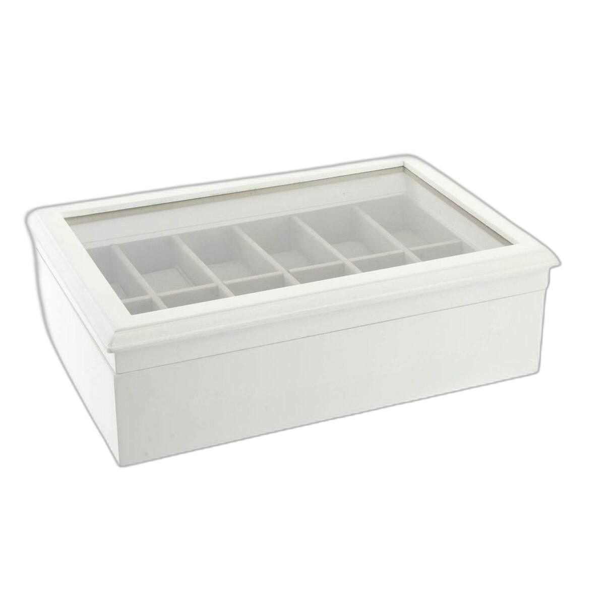 8424001021826 - Schmuckschatulle Glas und mdf-Holz DKD Home Decor