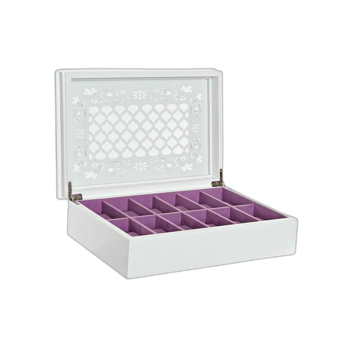 8424001801664 - Schmuckschatulle Uhren Glas und Holz mdf DKD Home Decor