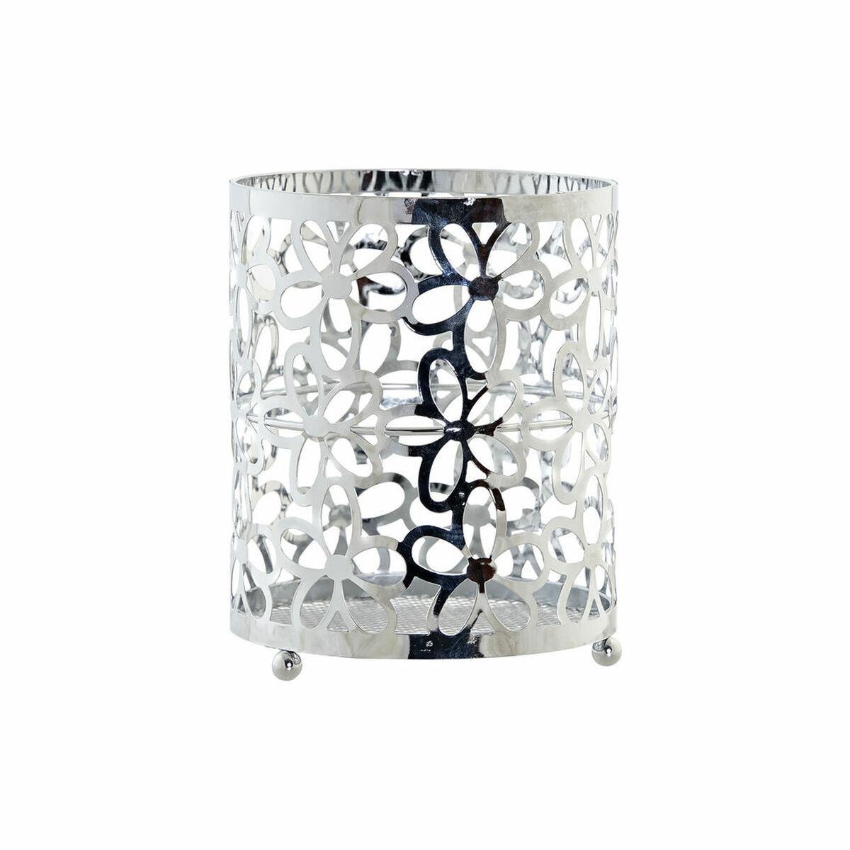 Range-couverts+metal+plastique+DKD+Home+Decor+12x12x15+cm