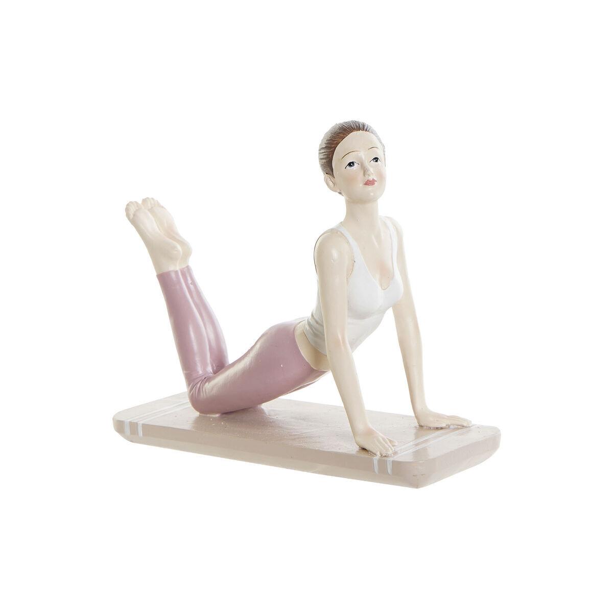 Figurine+decorative+yoga+scandi+resine+DKD+Home+Decor