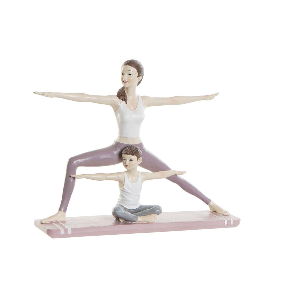 8424001899012 - Dekorative Yoga-Scandi-Figur aus Kunstharz DKD Home Decor