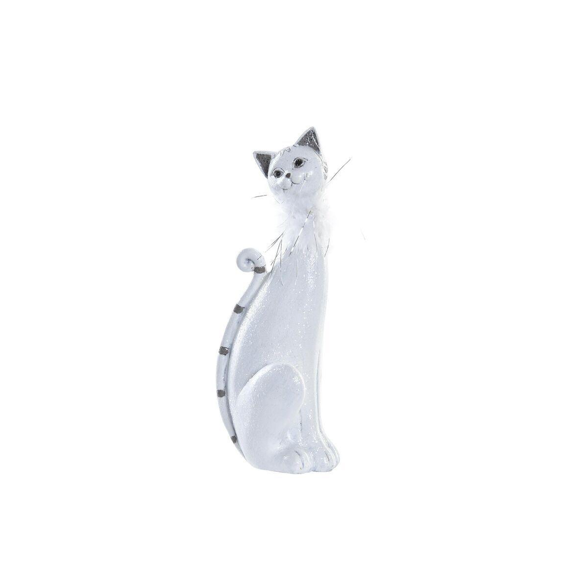 Figurine+decorative+chat+romantique+en+resine+et+metal+DKD+Home+Decor