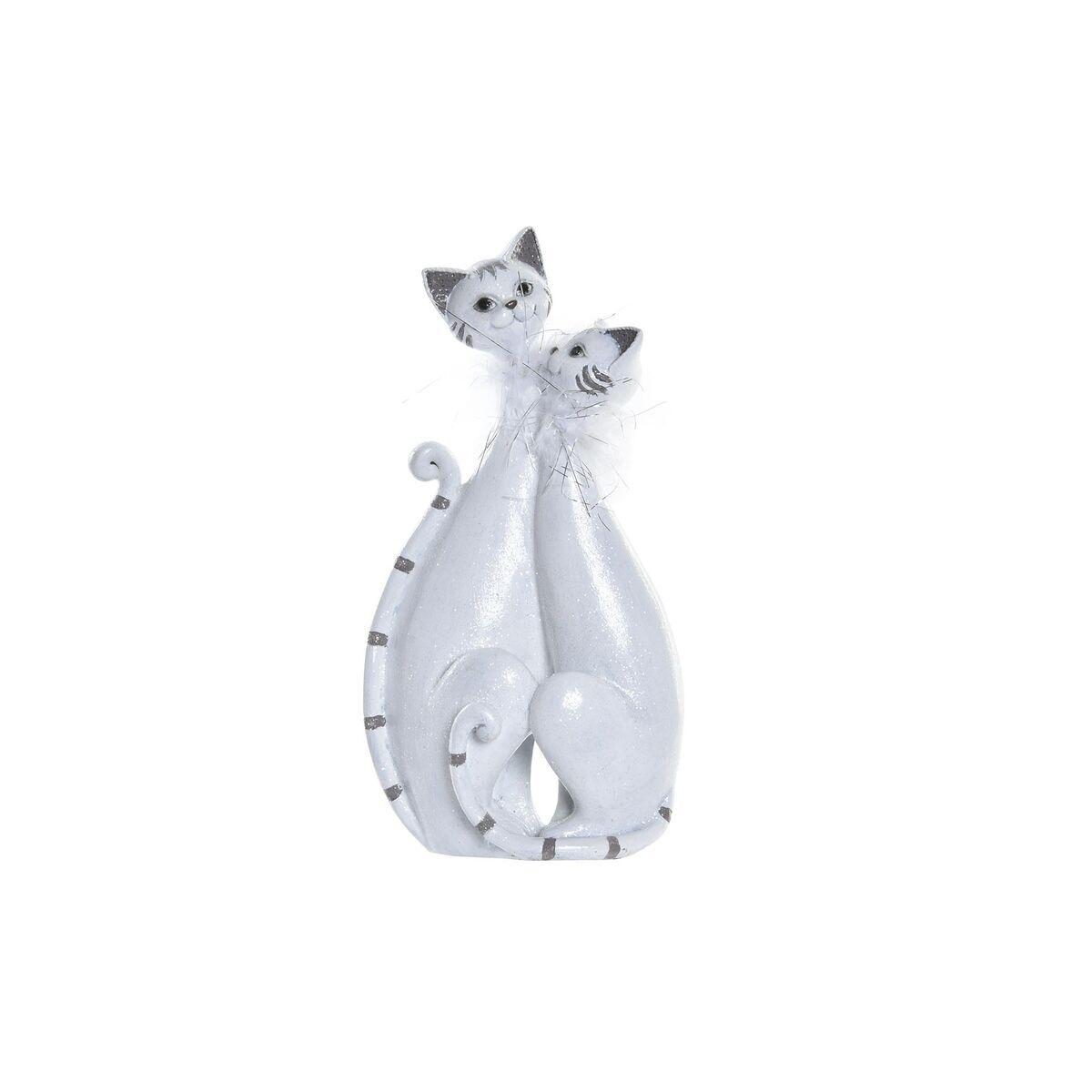 8424001958399 - Dekorative Figur romantische Katze glänzend aus Harz DKD Home Decor 8424001958399 - Dekorative Figur romantische Katze glänzend aus Harz DKD Home Decor