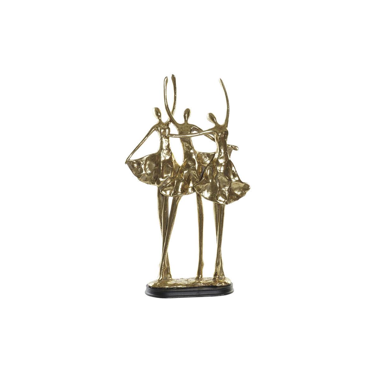 8424001963249 - Dkd Home Decor - Harzfigur 25x98x445 Tänzer Gold Résine Material Mehrfarbfarbfamilie Figuren Détails Details