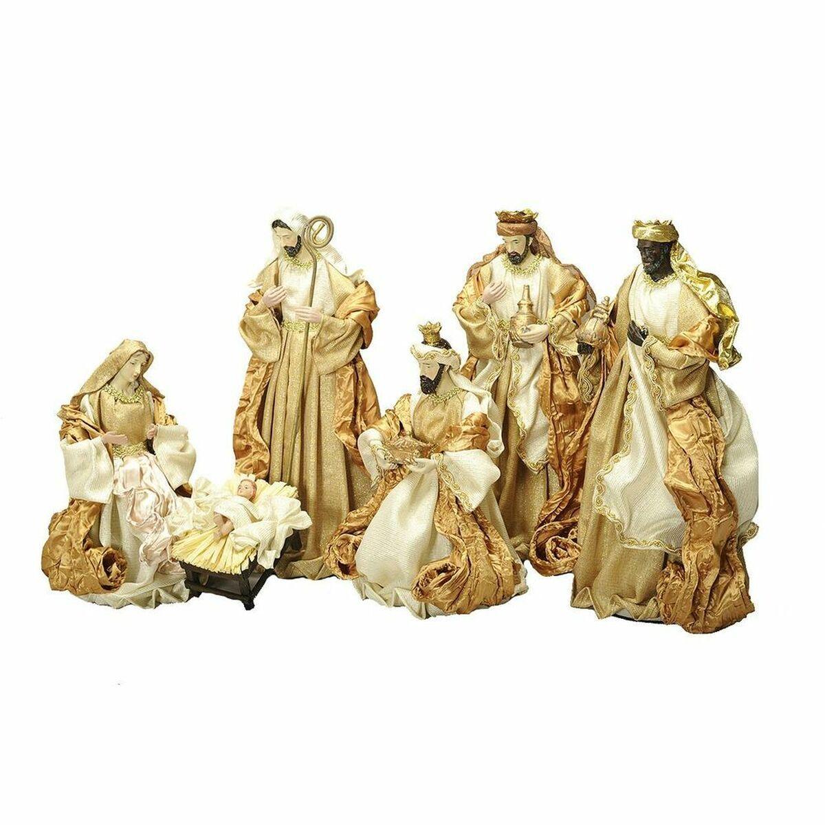 8424001982332 - Christmas nativity set Golden Crown 30 x 5 x 30 cm 50 x 5 x 50 cm