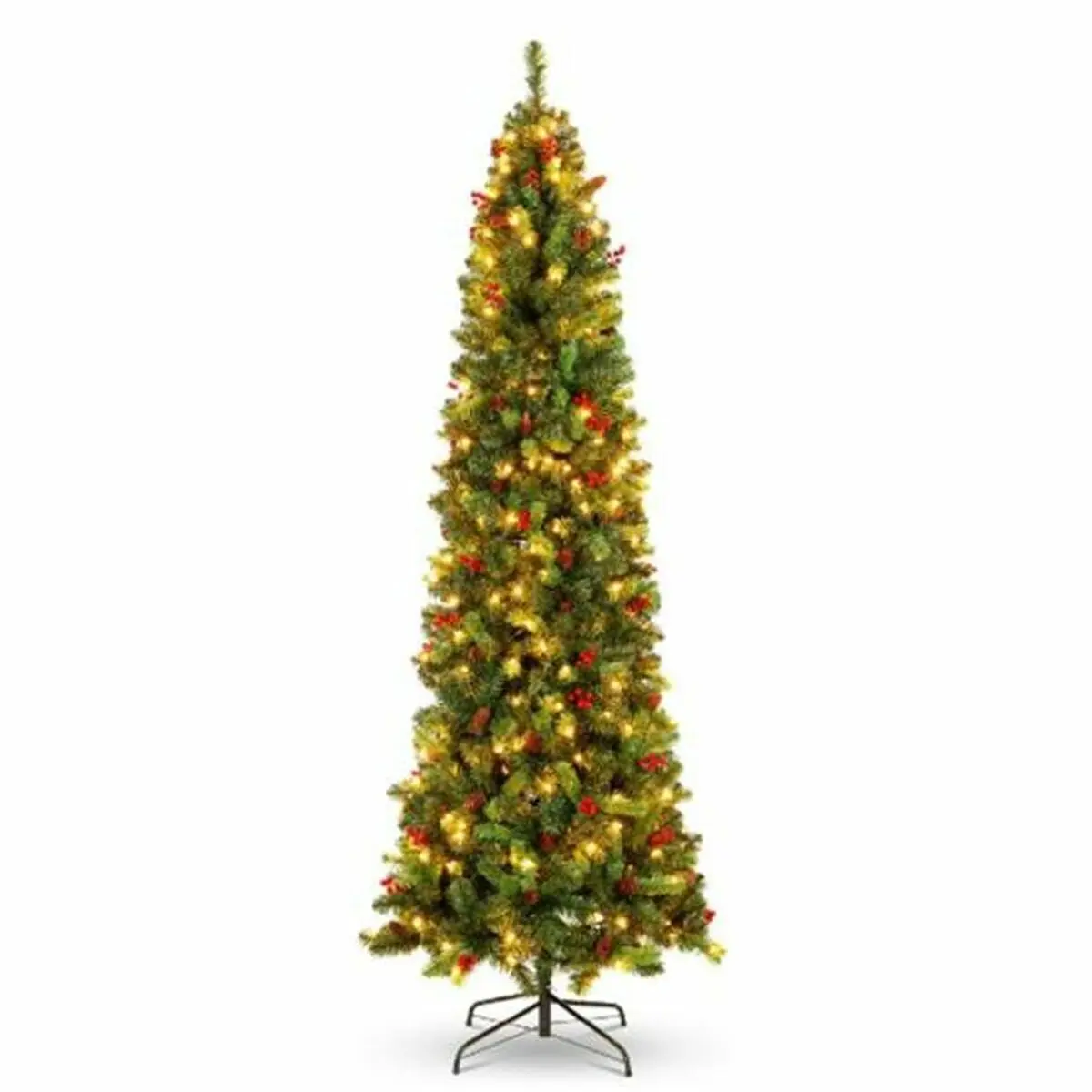 8424001985500 - Weihnachtsbaum grün Metall Polyäthylen Kunststoff 1 x 1 x 150 cm 70 x 70 x 150 cm