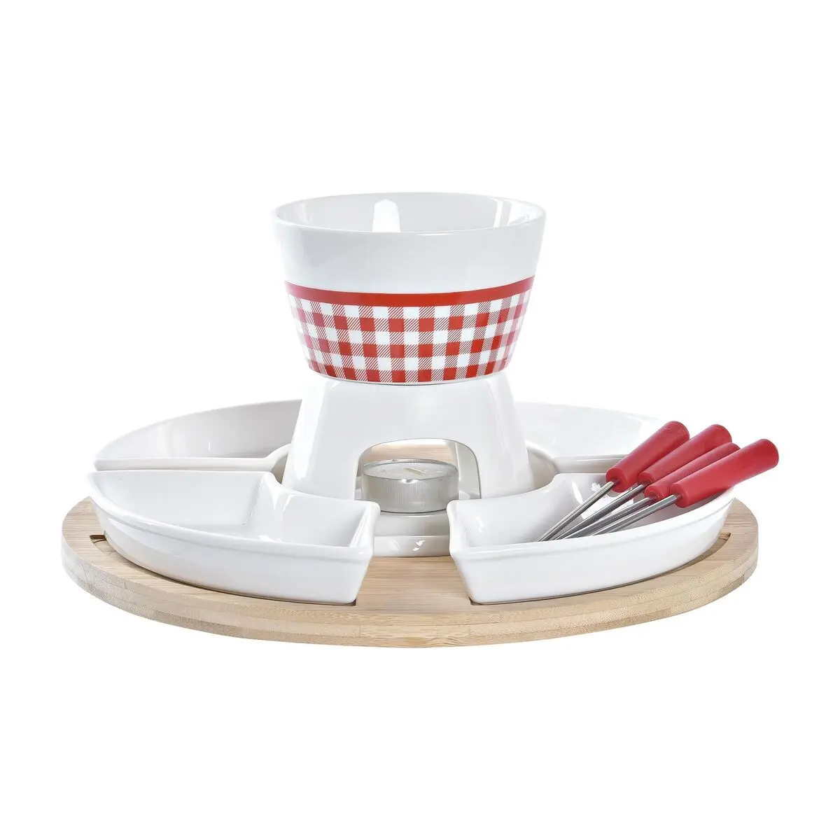 8424001946730 - Fondue Set Rot 265 x 265 x 15 cm (10 pcs)