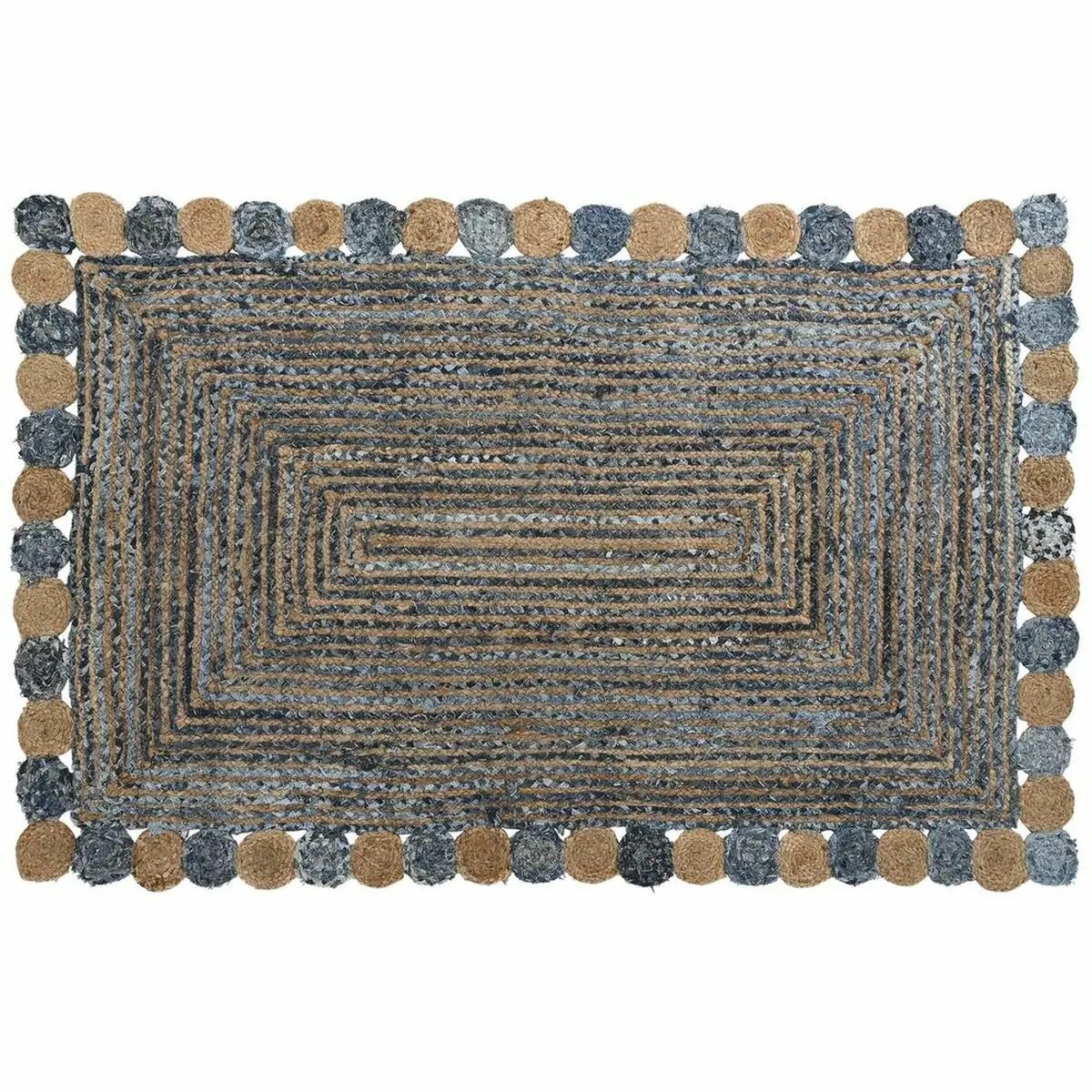 8424001969906 - Teppich Blue Multicolour Indian Man (200 x 290 x 1 cm)